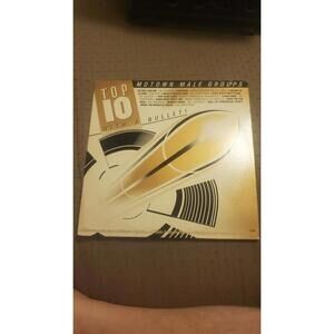 Vintage, Motown Male Groups, "Top 10 With A Bullet" Vinyl LP Record Album